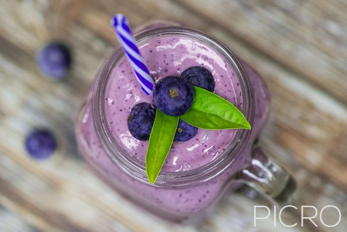 Blueberry Smoothie - Blueberry Smoothie